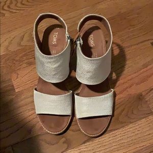TOMS Natural Yarn Dye Majorca Cutout Sandals